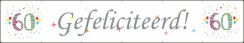 60 gefeliciteerd!