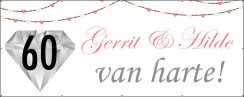 60 jaar diamant