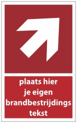 A045R Met brandbestrijdingstekst