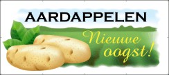 Aard appelen nieuwe oogst