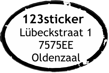 adres sticker