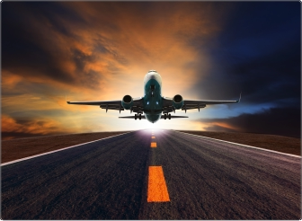 Aeroplane Laptop Sticker 17 inch
