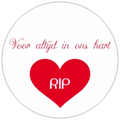 Voor altijd in ons hart
