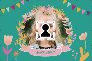 Aniek jarig voorbeeld