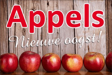 Appels nieuwe oogst