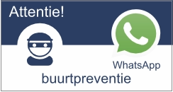 Attentie WhasApp buurtpreventie