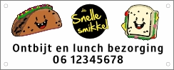 Autobanner Ontbijt en lunch bezorging