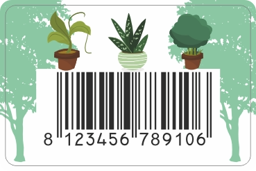 Barcode sticker