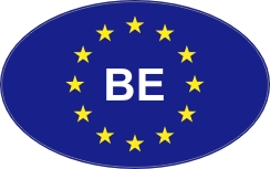 BE sticker