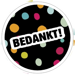 Bedankt Sluitzegel Holo