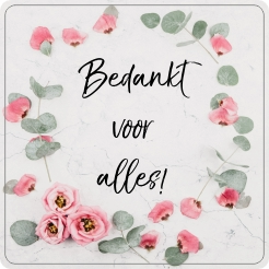 Bedankt voor alles!