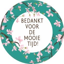 Bedankt voor de mooie tijd