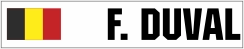 Belgie Rally sticker