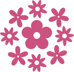 Bloemenset voorbeeld