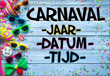 Carnaval Planken Blauw