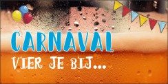 Carnaval vier je bij