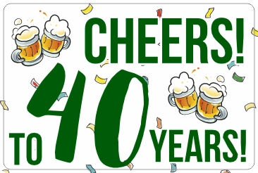 Cheers to 40 years