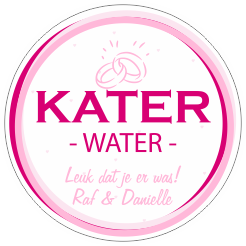 Kater water roze