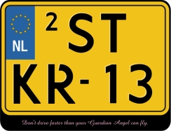 Don't drive faster than your Guardian Angel can fly
