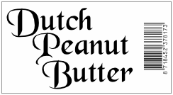Dutch peanut butter voorbeeld met EAN