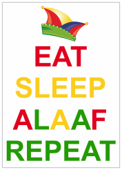 Eat sleep alaaf repeat