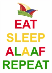 Eat sleep alaaf repeat