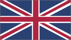 Engelse vlag autodak sticker