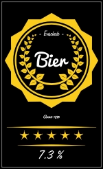 Etiket bier