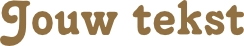 Fietsframe sticker goud-metallic