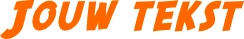 Fietsframe sticker reflecterend oranje