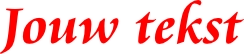 Fietsframe sticker reflecterend rood