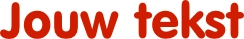 Fietsframe sticker rood