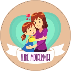 Fijne moederdag hart