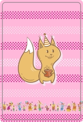 Fleece Deken Feestbeest Eekhoorn