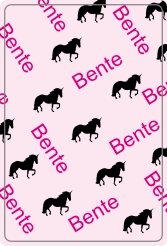 Fleece Deken Unicorn