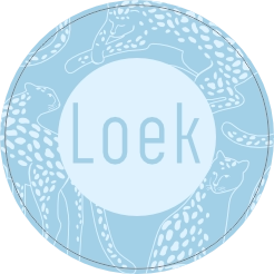 Geboorte sticker jongen jungle luipaard