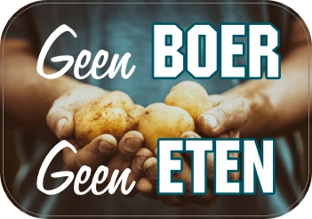 Geen boer geen eten