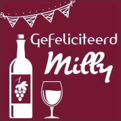 Gefeliciteerd wijn