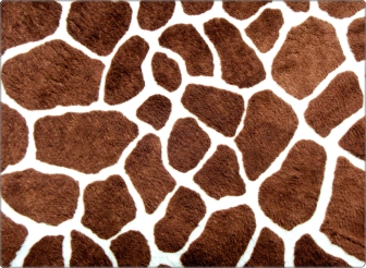 Giraffe laptop sticker 17 inch