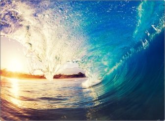 Golf laptop sticker 17 inch