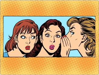 Gossip Pop Art Sticker 15 inch