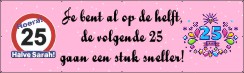 Halve sarah