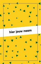 Handdoekje met eigen naam