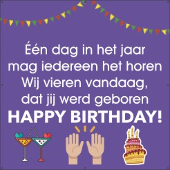 Happy geboortedag
