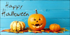 Happy Halloween 3 Spandoek