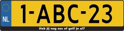 Heb jij nog sex of golf je al