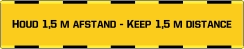 Houd afstand keep distance