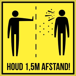 Houd afstand