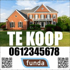 Huis verkopen Spandoek
