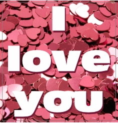 I Love You Sticker